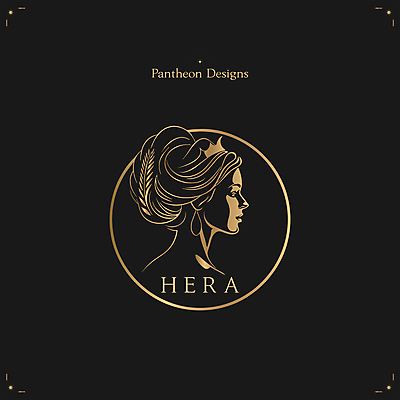 디자인 여자 얼굴 일러스트 한명 성인 검은색 금색 신 심볼 그리스 신화 그리스로마신화 여왕 여신 헤라 성인여자한명만 국내일러스트 AI파일 1 유럽 종교 컬러 사람 신체부위 신_종교 여자한명만 성인여자만 파일형식 벡터