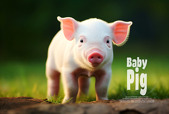 PSD 동물 편집이미지 한마리 밭 사람없음 흙 돼지 아기돼지 카피스페이스 이미지편집 1 새끼 농업 포유류 공백 파일형식