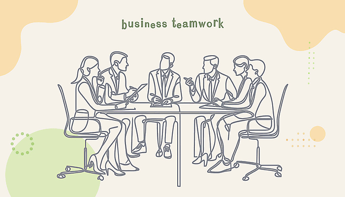 전신 여자 남자 라인일러스트 일러스트 비즈니스 회의 협력 대화 앉기 여러명 성인 토론 드로잉 성인만 브레인스토밍 국내일러스트 AI파일 다수 모션 말하기 미술 사람 파일형식 벡터