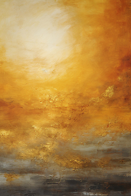 JPG 편집이미지 백그라운드 사람없음 태양 금색 빈티지 디지털합성 그림 유화 이미지편집 편집실사 자연요소 컬러 컨셉 미술 CG 파일형식