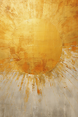 JPG 편집이미지 백그라운드 사람없음 태양 금색 빈티지 디지털합성 그림 유화 이미지편집 편집실사 자연요소 컬러 컨셉 미술 CG 파일형식