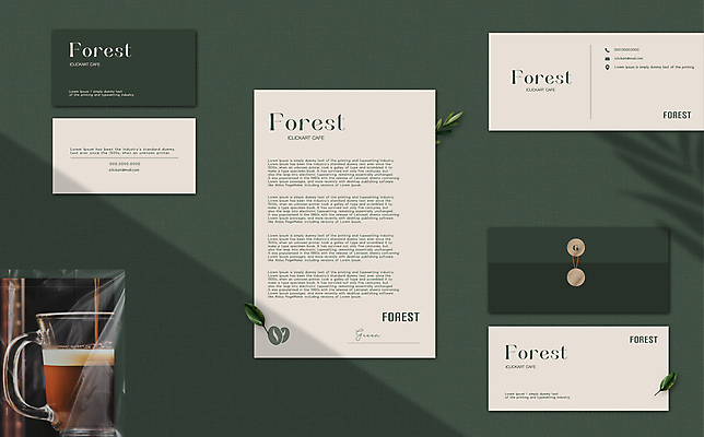 편집 편집이미지 디자인 자연 명함 나뭇잎 사람없음 초록색 카페 커피잔 목업 브랜딩 이미지편집 AI파일 커피 컬러 잎 잔 상점 생태계 파일형식 벡터