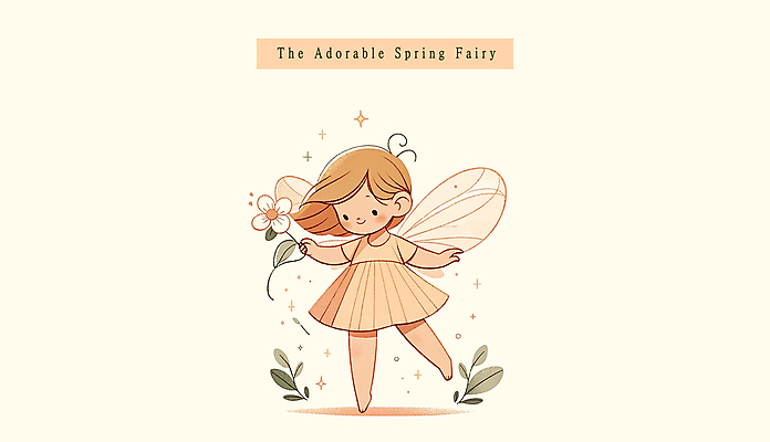 전신 PSD 캐릭터 여자 꽃 어린이 날개 일러스트 요정 한명 들기 소녀 노란색 귀여움 봄 오브젝트 소녀한명만 일러캐릭터 식물 1 계절 컬러 컨셉 모션 사람 여자한명만 소녀만 파일형식