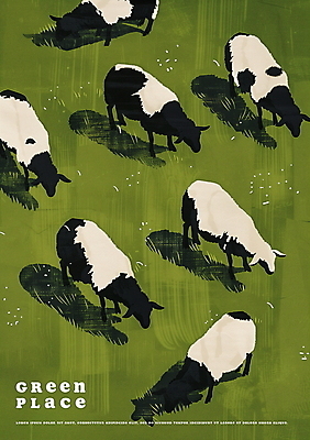 PSD 여러마리 일러스트 자연 초원 사람없음 초록색 하이앵글 목초지 목장 양 국내일러스트 뷰포인트 컬러 다수 포유류 생태계 파일형식 초원_자연