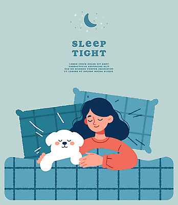 여자 일러스트 베개 휴식 한명 성인 파란색 눕기 평화 이불 침대 잠 강아지 야간 초승달 숙면 성인여자한명만 쓰다듬기 국내일러스트 AI파일 자연요소 1 컬러 가구 컨셉 침구 모션 사람 반려동물 달 개 여자한명만 성인여자만 파일형식 벡터