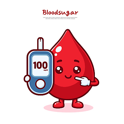 캐릭터 일러스트 의학 건강 들기 사람없음 빨간색 가리킴 혈액 당뇨병 혈당 혈당계 일러캐릭터 AI파일 컬러 모션 손짓 의료용품 질병 파일형식 벡터