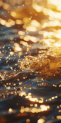 JPG 편집이미지 물결 바다 자연 사람없음 야외 반짝임 햇빛 물방울 수면 편집실사 AI포토 AI콘텐츠 모션 물 태양 CG 생태계 파일형식