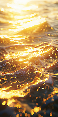 JPG 편집이미지 물결 바다 자연 사람없음 야외 반짝임 햇빛 물방울 수면 편집실사 AI포토 AI콘텐츠 모션 물 태양 CG 생태계 파일형식