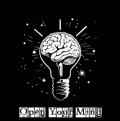 백그라운드 생각 일러스트 전구 텍스트 아이디어 흑백 사람없음 반짝임 뇌 스파크 창의성 국내일러스트 AI파일 컨셉 모션 촬영기법 파일형식 벡터