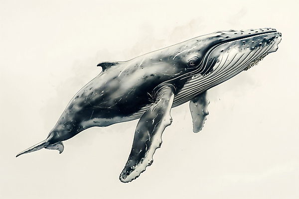 JPG 백그라운드 일러스트 사람없음 파란색 고래 디지털합성 질감 편집소스 국내일러스트 AI일러스트 AI콘텐츠 컬러 포유류 수중동물 파일형식