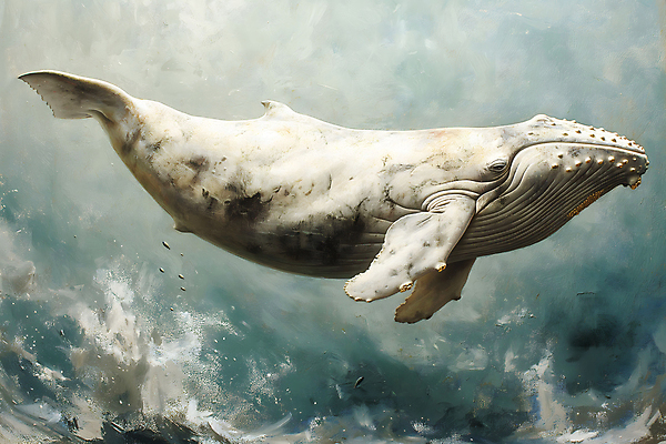 JPG 백그라운드 일러스트 사람없음 파란색 고래 디지털합성 질감 편집소스 국내일러스트 AI일러스트 AI콘텐츠 컬러 포유류 수중동물 파일형식