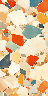 JPG 편집이미지 백그라운드 패턴 사람없음 혼합 타일 디지털합성 질감 대리석 편집소스 테라조 편집실사 AI포토 AI콘텐츠 무늬 재료 CG 파일형식