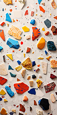 JPG 편집이미지 백그라운드 패턴 사람없음 혼합 타일 디지털합성 질감 대리석 편집소스 테라조 편집실사 AI포토 AI콘텐츠 무늬 재료 CG 파일형식