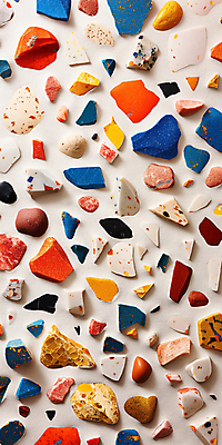 JPG 편집이미지 백그라운드 패턴 사람없음 혼합 타일 디지털합성 질감 대리석 편집소스 테라조 편집실사 AI포토 AI콘텐츠 무늬 재료 CG 파일형식