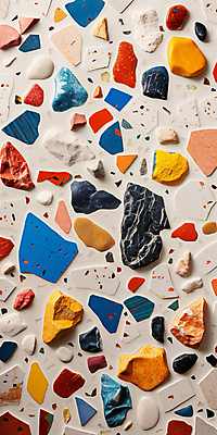 JPG 편집이미지 백그라운드 패턴 사람없음 혼합 타일 디지털합성 질감 대리석 편집소스 테라조 편집실사 AI포토 AI콘텐츠 무늬 재료 CG 파일형식