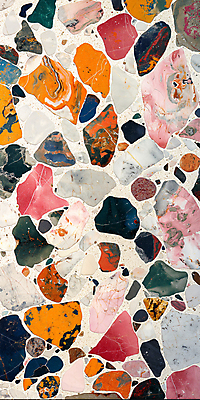 JPG 편집이미지 백그라운드 패턴 사람없음 혼합 타일 디지털합성 질감 대리석 편집소스 테라조 편집실사 AI포토 AI콘텐츠 무늬 재료 CG 파일형식