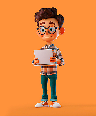 전신 PSD 편집이미지 남자 대학생 3D캐릭터 한명 들기 성인 노트북 태블릿 3D 디지털합성 성인남자한명만 안경낌 편집소스 너드 편집3D 캐릭터 1 학생 안경 모션 사람 전자제품 스마트기기 남자한명만 성인남자만 파일형식