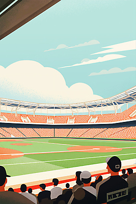 PSD 구름 백그라운드 일러스트 하늘 풍경 잔디 스타디움 경기장 야구 군중 야구장 객석 국내일러스트 자연요소 식물 스포츠시설 사람 구기 파일형식