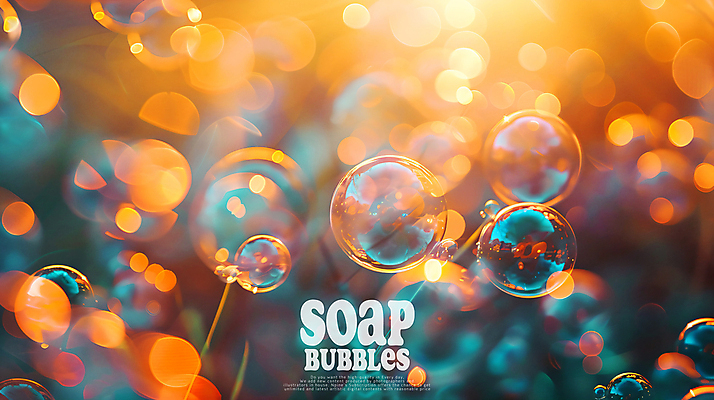 PSD 편집이미지 백그라운드 사람없음 햇빛 노을 비눗방울 보케 이미지편집 자연요소 태양 파일형식