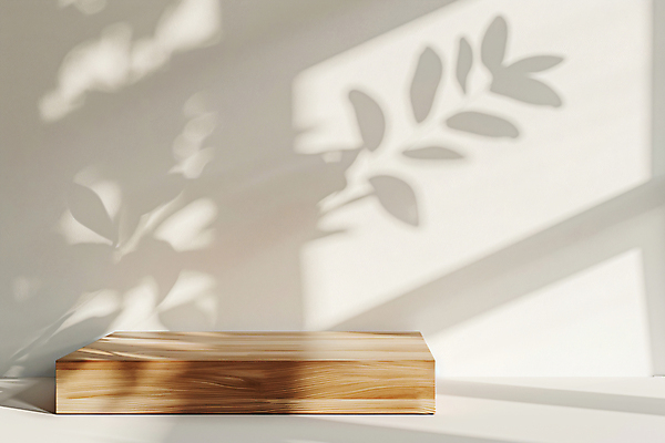 JPG 나무 편집이미지 선반 그림자 사람없음 햇빛 흰색 분위기 편집실사 AI포토 AI콘텐츠 식물 컬러 가구 컨셉 태양 CG 파일형식