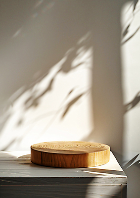 JPG 나무 편집이미지 선반 그림자 사람없음 햇빛 흰색 분위기 편집실사 AI포토 AI콘텐츠 식물 컬러 가구 컨셉 태양 CG 파일형식