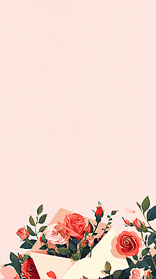 PSD 편집이미지 꽃잎 백그라운드 잎 편지봉투 선물 이벤트 사람없음 빨간색 장미 꽃봉오리 로즈데이 성년의날 이미지편집 카드프레임 식물 기념일 꽃 컬러 데이이벤트 봉투 프레임 편지 파일형식