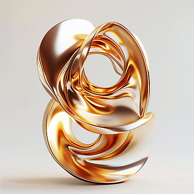 JPG 편집이미지 디자인 예술 백그라운드 곡선 추상 사람없음 반짝임 조형물 3D 금속 금색 고급 디지털합성 웨이브 편집소스 편집3D AI컴퓨터그래픽 AI콘텐츠 선 컬러 컨셉 무늬 모션 재질 미술 파일형식