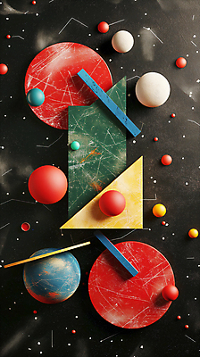 JPG 편집이미지 디자인 백그라운드 사람없음 3D 검은색 블록 다양 입체 디지털합성 오브젝트 입체도형 편집소스 편집3D AI컴퓨터그래픽 AI콘텐츠 도형 컬러 다수 파일형식