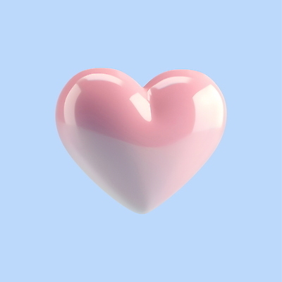 PSD 아이콘 분홍색 화이트데이 발렌타인데이 사랑 사람없음 3D아이콘 3D 하트 디지털합성 모양 감정 컬러 데이이벤트 파일형식