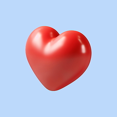 PSD 아이콘 화이트데이 발렌타인데이 사랑 사람없음 빨간색 3D아이콘 3D 하트 디지털합성 모양 감정 컬러 데이이벤트 파일형식