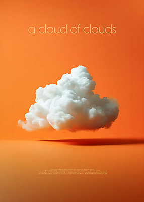 PSD 구름 편집이미지 그림자 타이포그라피 사람없음 주황색 분위기 뭉게구름 이미지편집 자연요소 문자 컬러 컨셉 파일형식 구름_자연