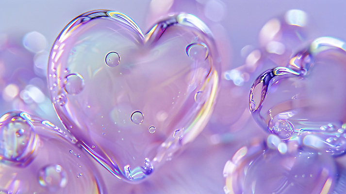 JPG 편집이미지 백그라운드 사람없음 보라색 거품 화려 비눗방울 디지털합성 버블 편집실사 AI포토 AI콘텐츠 컬러 컨셉 CG 파일형식