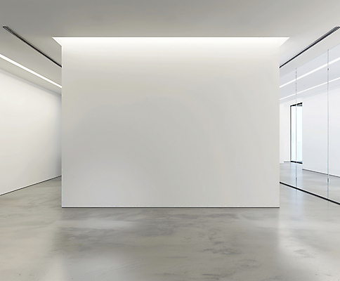 JPG 편집이미지 사람없음 전시 흰색 미술관 전시회 그림 카피스페이스 편집실사 AI포토 AI콘텐츠 컬러 공백 CG 파일형식