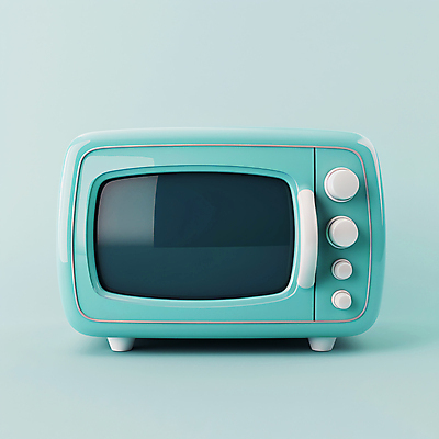 JPG 편집이미지 손잡이 사람없음 3D 전자레인지 청록색 편집3D AI컴퓨터그래픽 AI콘텐츠 컬러 가전제품 레인지 디지털합성 파일형식