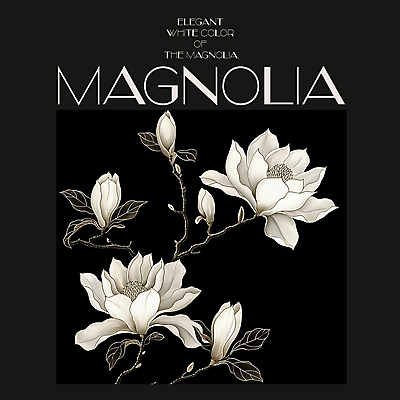 PSD 편집이미지 백그라운드 봄꽃 프레임 사람없음 검은색 봄 분위기 디지털합성 목련 편집소스 이미지편집 계절 꽃 컬러 컨셉 파일형식