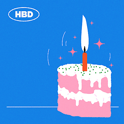 일러스트 촛불 불꽃 사람없음 파란색 반짝임 케이크 축하 생일 키치 국내일러스트 AI파일 카드프레임 기념일 컬러 컨셉 초 모션 불 디저트 프레임 파일형식 벡터