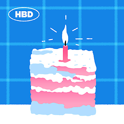 일러스트 촛불 불꽃 사람없음 파란색 반짝임 케이크 축하 생일 키치 국내일러스트 AI파일 카드프레임 기념일 컬러 컨셉 초 모션 불 디저트 프레임 파일형식 벡터