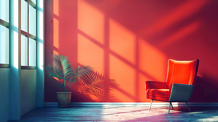 JPG 편집이미지 백그라운드 사람없음 빛 인테리어 컬러풀 공간 디지털합성 복고 편집소스 편집실사 AI포토 AI콘텐츠 디자인 컬러 CG 파일형식