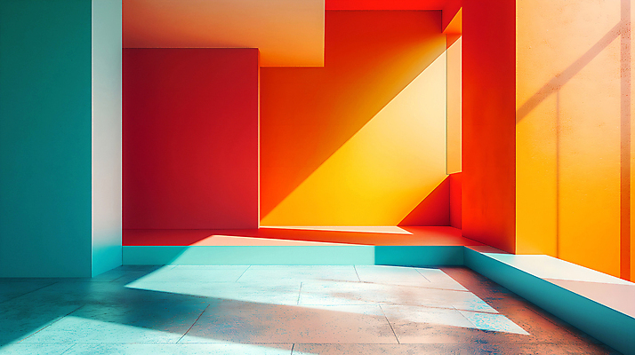 JPG 편집이미지 백그라운드 사람없음 빛 인테리어 컬러풀 공간 디지털합성 복고 편집소스 편집실사 AI포토 AI콘텐츠 디자인 컬러 CG 파일형식