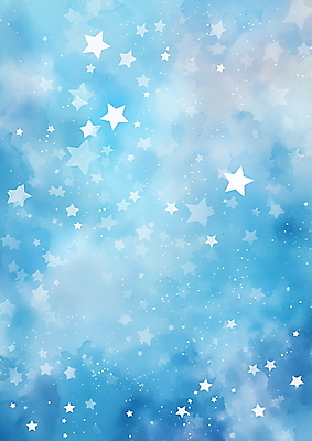 JPG 구름 백그라운드 일러스트 하늘 수채화 사람없음 파란색 우주 팬시 은하수 성운 갤럭시 국내일러스트 AI일러스트 AI콘텐츠 자연요소 컬러 자연 파일형식