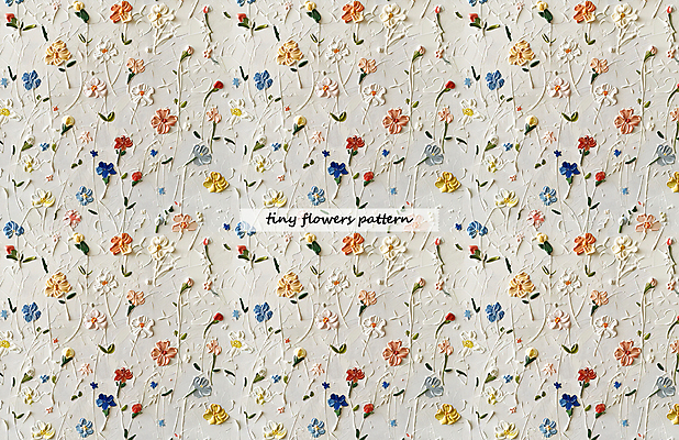 PSD 꽃 꽃무늬 패턴 일러스트 페인팅 사람없음 유화 국내일러스트 식물 무늬 미술 파일형식