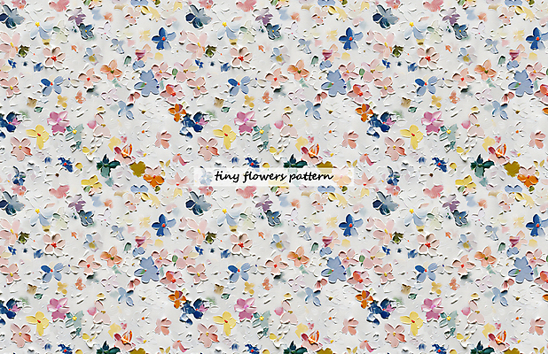 PSD 꽃 꽃무늬 패턴 일러스트 페인팅 사람없음 유화 국내일러스트 식물 무늬 미술 파일형식