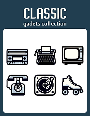 아이콘 사람없음 텔레비전 카세트테이프 레코드 빈티지 클래식 전화기 오브젝트 복고 청록색 타자기 턴테이블 레코드플레이어 롤러스케이트화 2D아이콘 AI파일 컬러 컨셉 전자제품 골동품 음반 롤러블레이드 파일형식 벡터