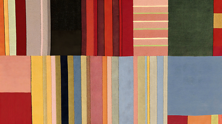 JPG 디자인 선 백그라운드 무늬 일러스트 사람없음 장식 컬러풀 줄무늬 직물 디지털합성 그림 직사각형 세로줄 가로줄 국내일러스트 AI일러스트 AI콘텐츠 도형 컬러 파일형식