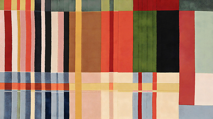 JPG 디자인 선 백그라운드 무늬 일러스트 사람없음 장식 컬러풀 줄무늬 직물 디지털합성 그림 직사각형 세로줄 가로줄 국내일러스트 AI일러스트 AI콘텐츠 도형 컬러 파일형식