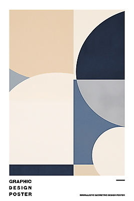 PSD 편집이미지 디자인 포스터 패턴 추상 미술 사람없음 그래픽 파란색 남색 조화 베이지색 조합 파스텔톤 미니멀 이미지편집 컬러 무늬 문화예술 파일형식