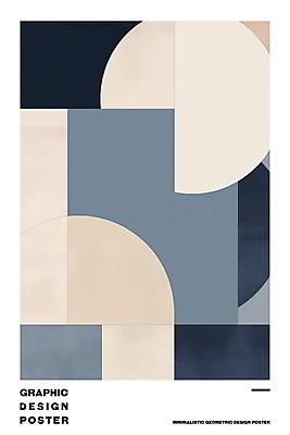 PSD 편집이미지 디자인 포스터 패턴 추상 미술 사람없음 그래픽 파란색 남색 조화 베이지색 조합 파스텔톤 미니멀 이미지편집 컬러 무늬 문화예술 파일형식