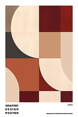 PSD 디자인 포스터 일러스트 추상 사람없음 그래픽 장식 빨간색 모던 그림 조화 베이지색 벽장식 2025년 미니멀 트렌드컬러 국내일러스트 모카무스 컬러 무늬 연도 파일형식