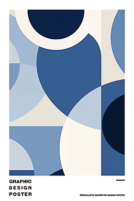 PSD 편집이미지 디자인 포스터 패턴 추상 미술 사람없음 그래픽 파란색 남색 조화 베이지색 조합 파스텔톤 미니멀 이미지편집 컬러 무늬 문화예술 파일형식