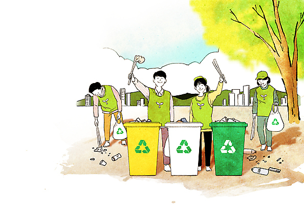 전신 PSD 나무 구름 여자 남자 일러스트 자연 산 여러명 성인 건물 자연보호 재활용 쓰레기통 봉사 쓰레기 에코 분리수거 분리수거함 기후변화 쓰레기줍기 성인만 세계환경의날 국내일러스트 자연요소 식물 건축물 다수 날씨 사람 환경 도움 변화 보호 친환경 생태계 수거함 파일형식 법정기념일 줍기